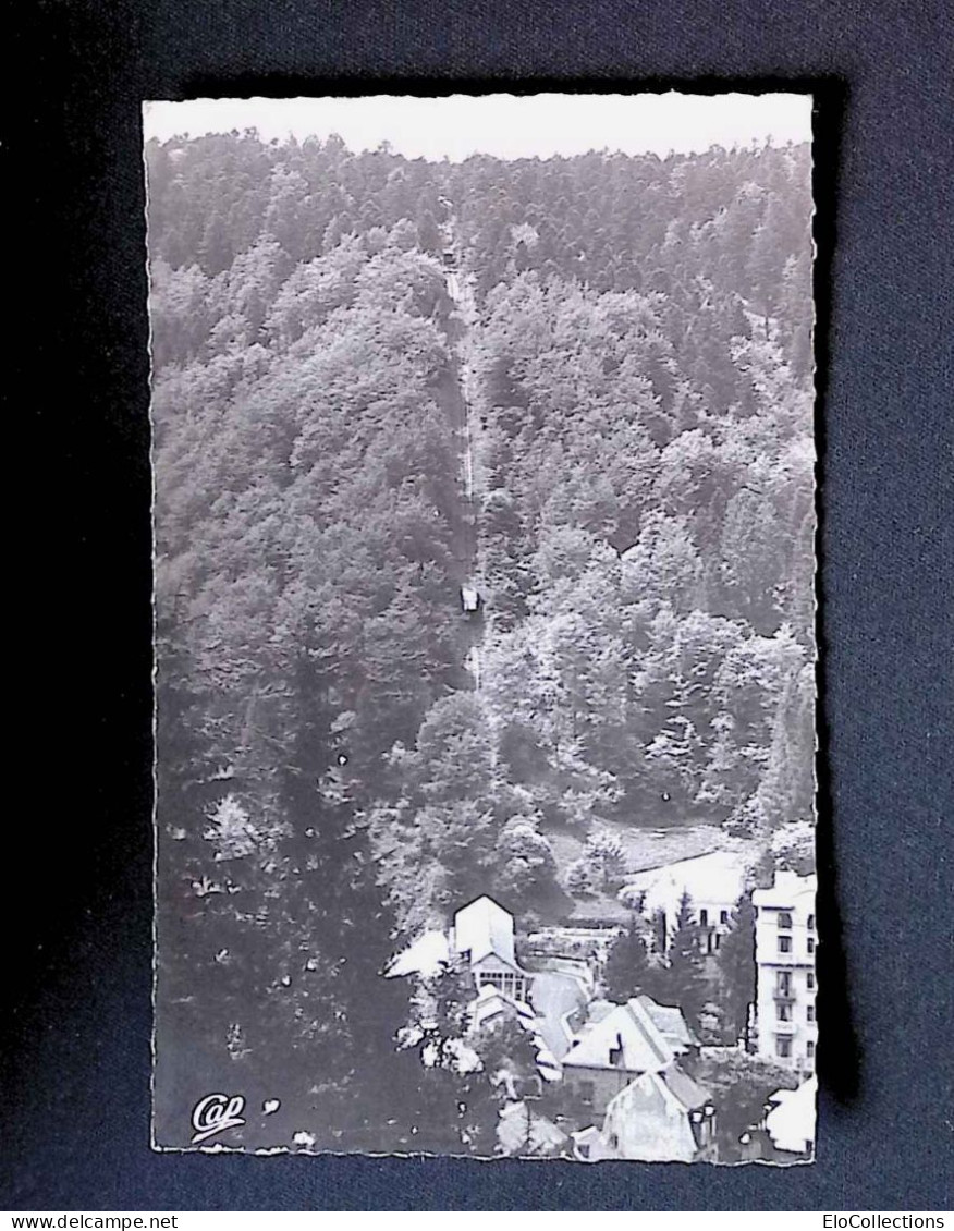 Cp, Chemin De Fer, Le Funiculaire, 63, Le Mont Dore, Voyagée 1956, Ed. Cap - Funicular Railway
