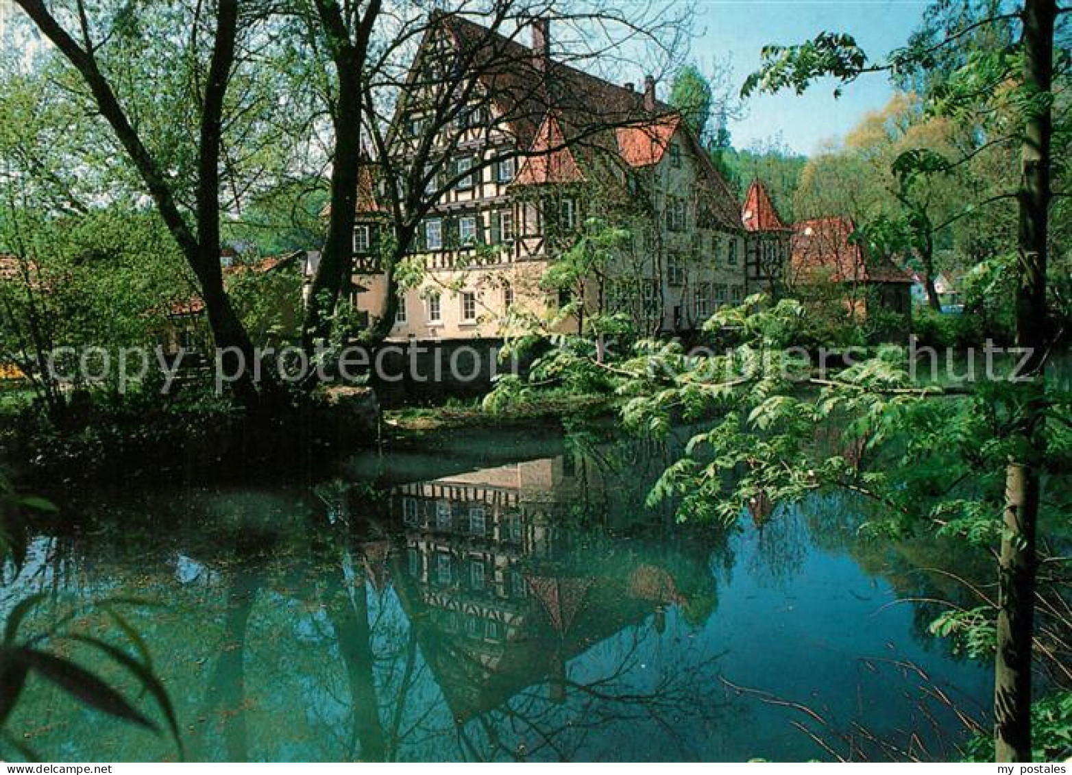 73182812 Schnaitheim Schloessle Schlossteich Schnaitheim - Heidenheim