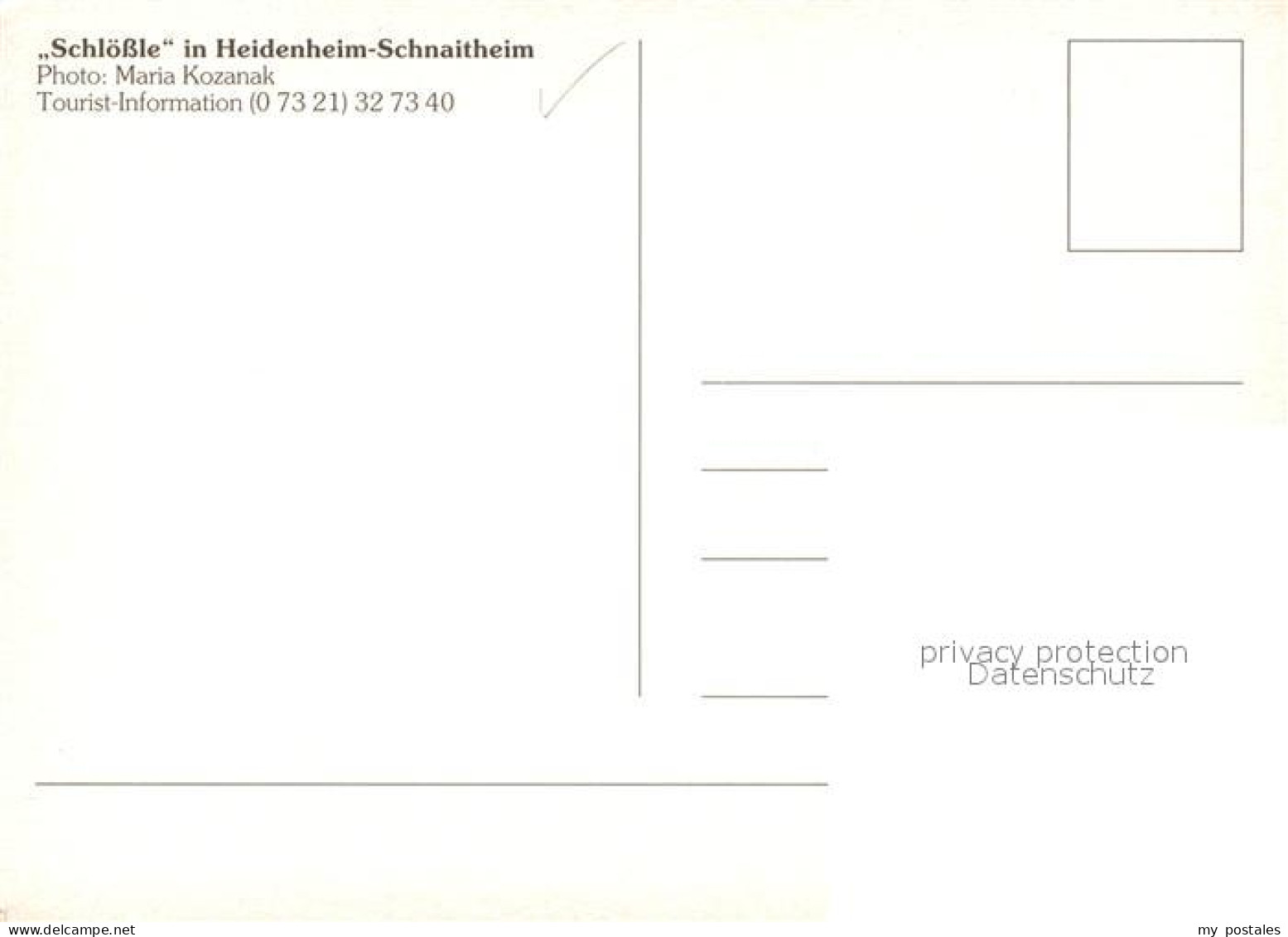 73182812 Schnaitheim Schloessle Schlossteich Schnaitheim - Heidenheim