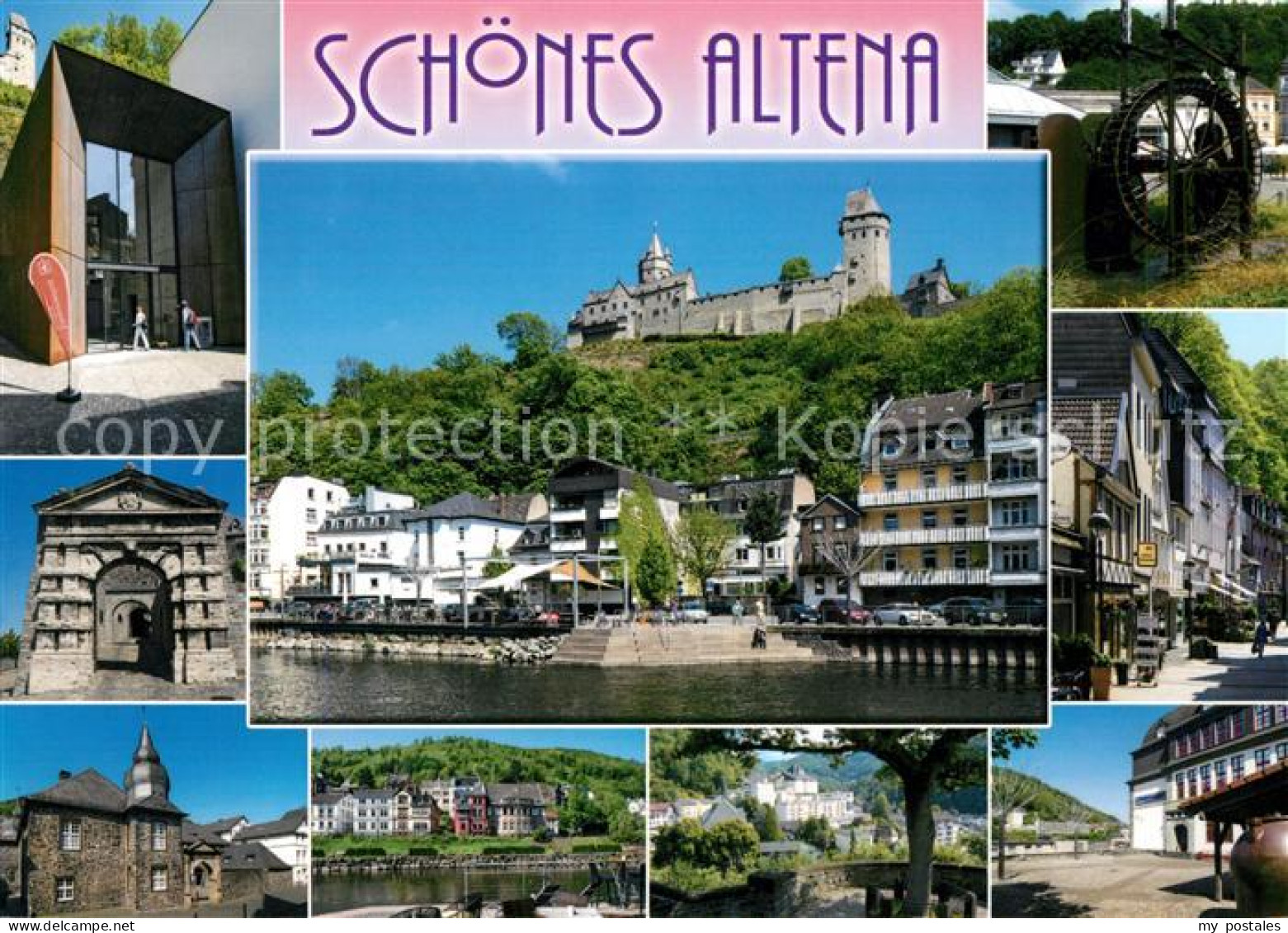 73182734 Altena Lenne Schloss Portal Teilansichten Altena Lenne - Altena