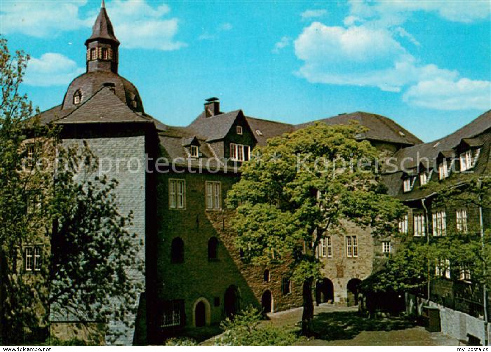 73182651 Siegen Westfalen Oberes Schloss Suedfluegel Innenhof Siegen Westfalen - Siegen