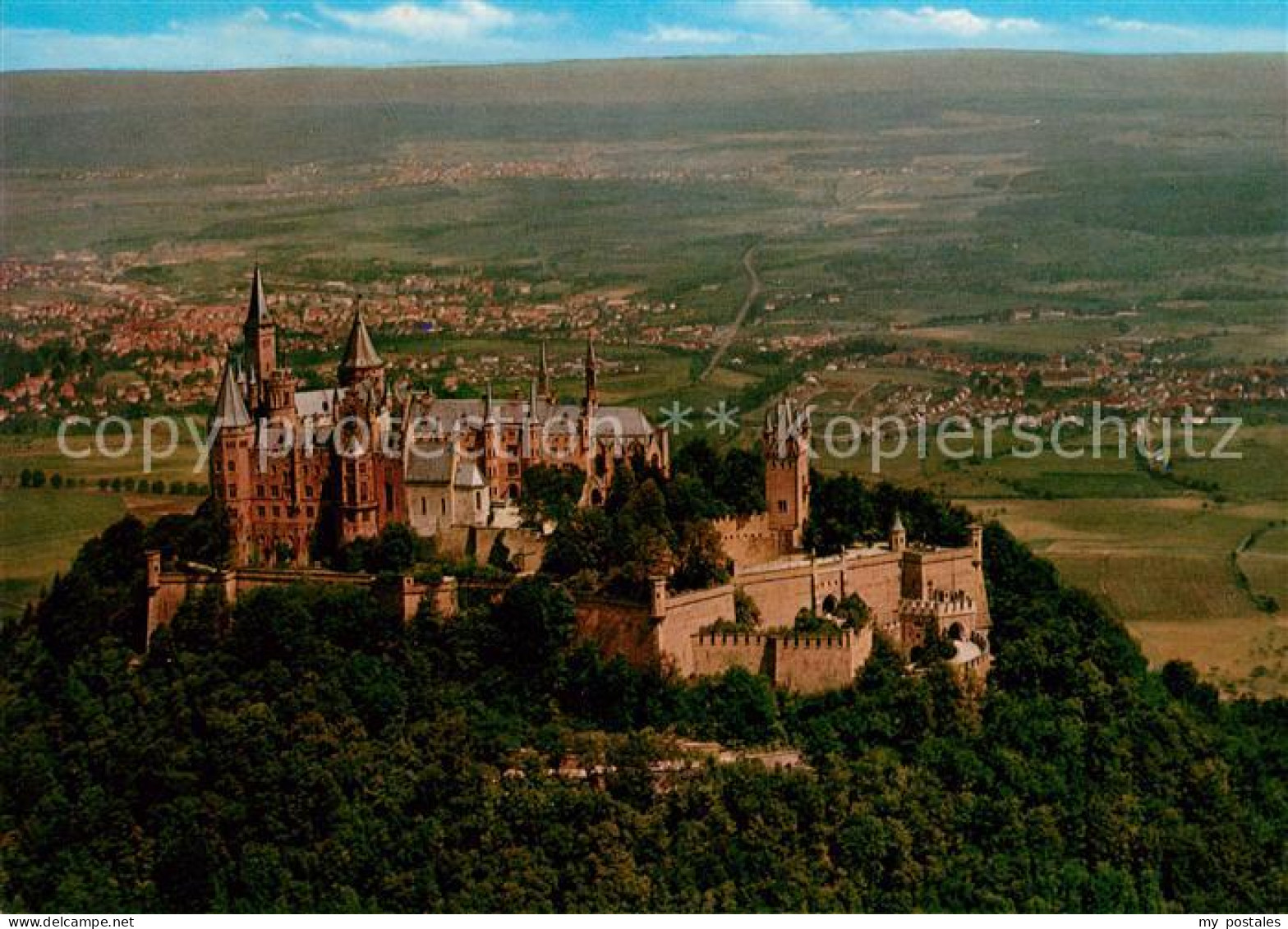 73182595 Hechingen Burg Hohenzollern Fliegeraufnahme Hechingen - Hechingen