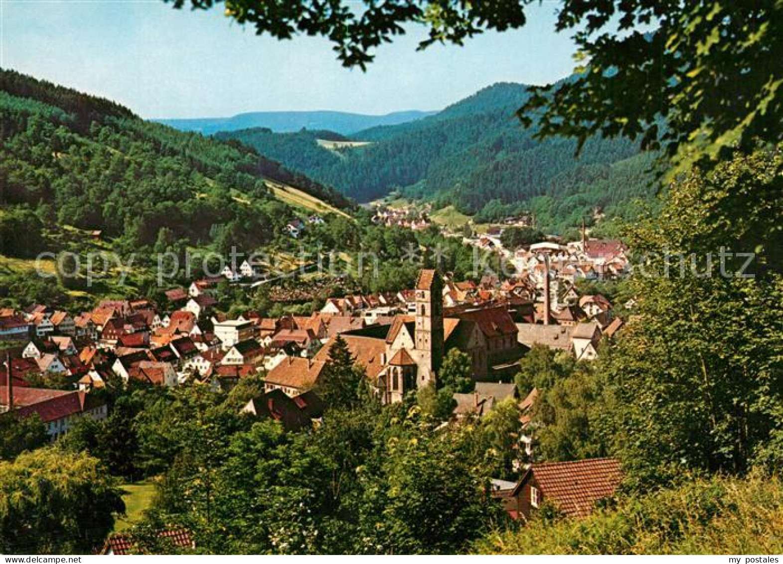 73182422 Alpirsbach Panorama Luftkurort Wintersportplatz Im Schwarzwald Alpirsba - Alpirsbach