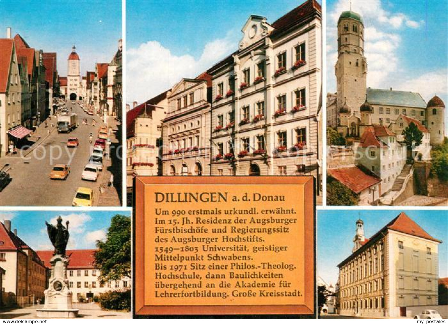 73182379 Dillingen Donau Denkmal Tor  Dillingen Donau - Dillingen