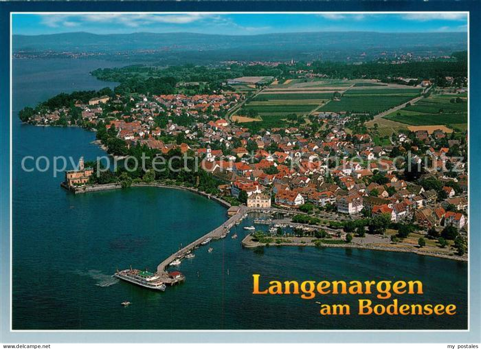 73182135 Langenargen Bodensee Fliegeraufnahme Langenargen Bodensee - Langenargen