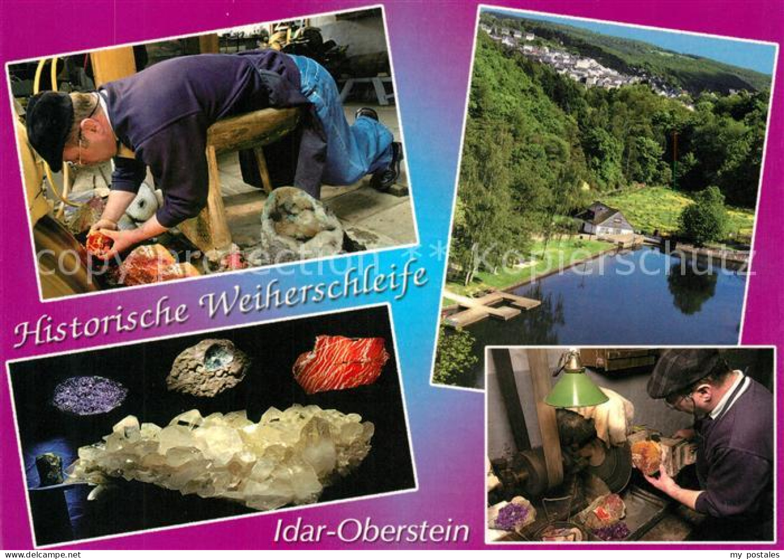 73181886 Idar-Oberstein Historische Weiherschleife Achatschleife Am Idarbach Ede - Idar Oberstein