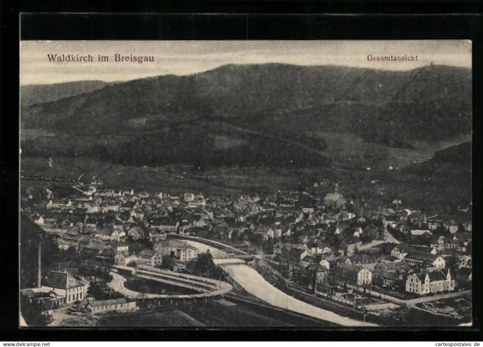 AK Waldkirch I. Br., Gesamtansicht  - Waldkirch