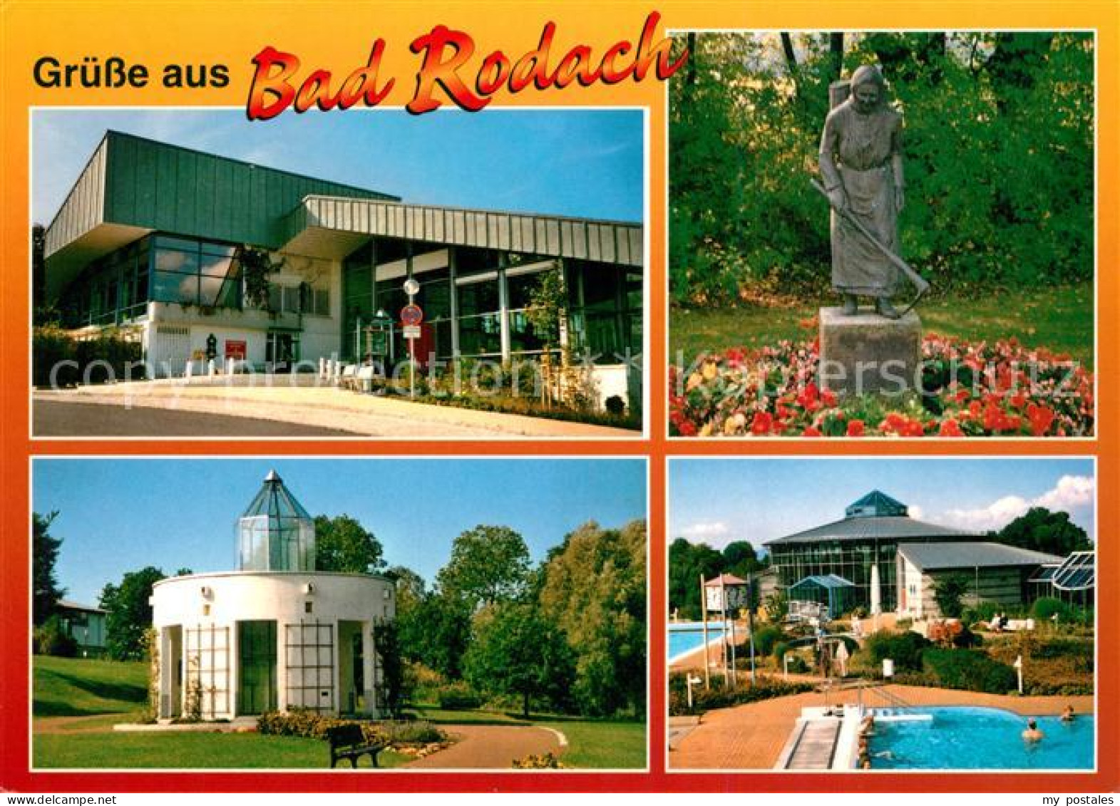 73181617 Bad Rodach Freibad Statue Medicalpark Kurpark Bad Rodach - Bad Rodach