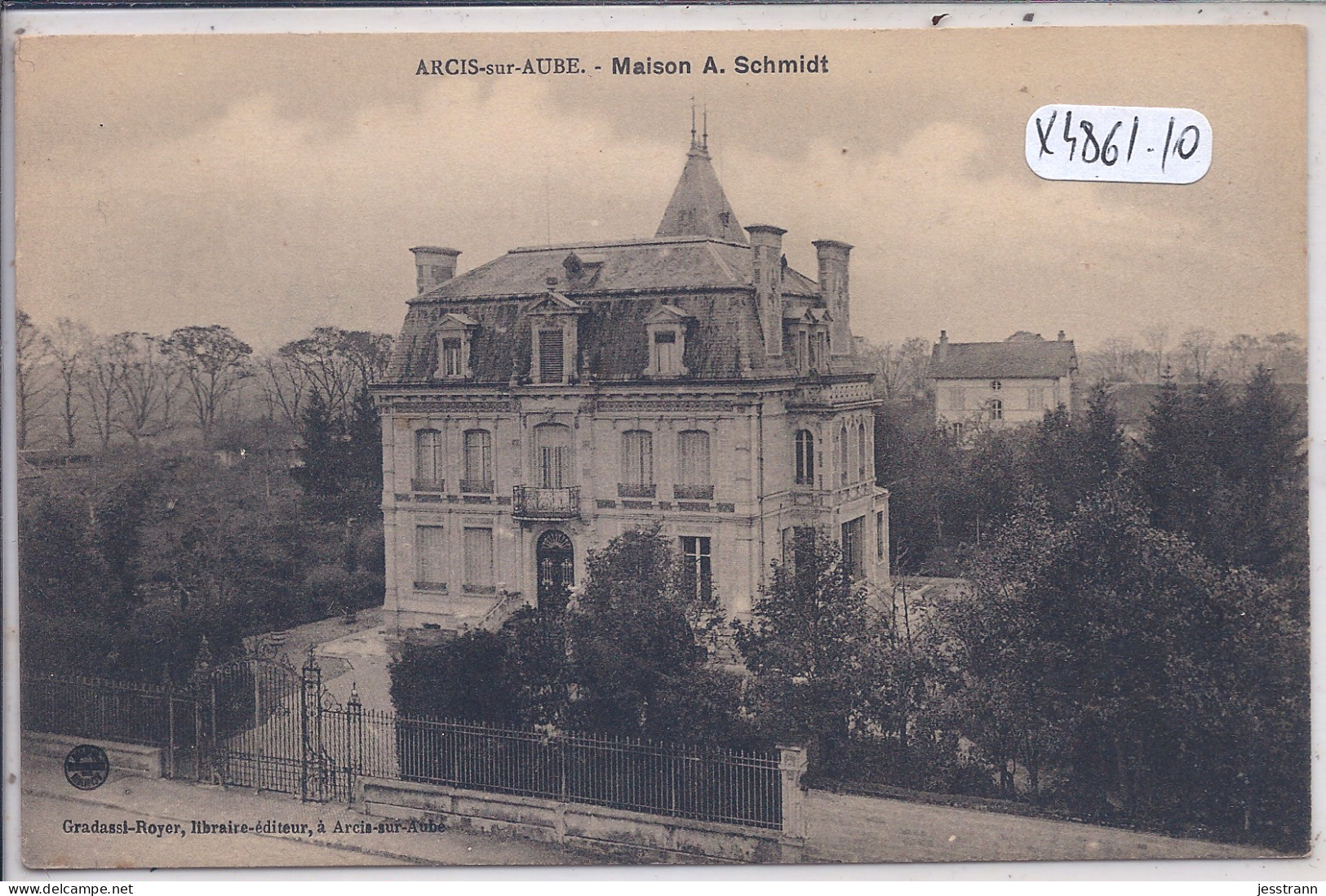 ARCIS-SUR-AUBE- MAISON A. SCHMIDT - Arcis Sur Aube