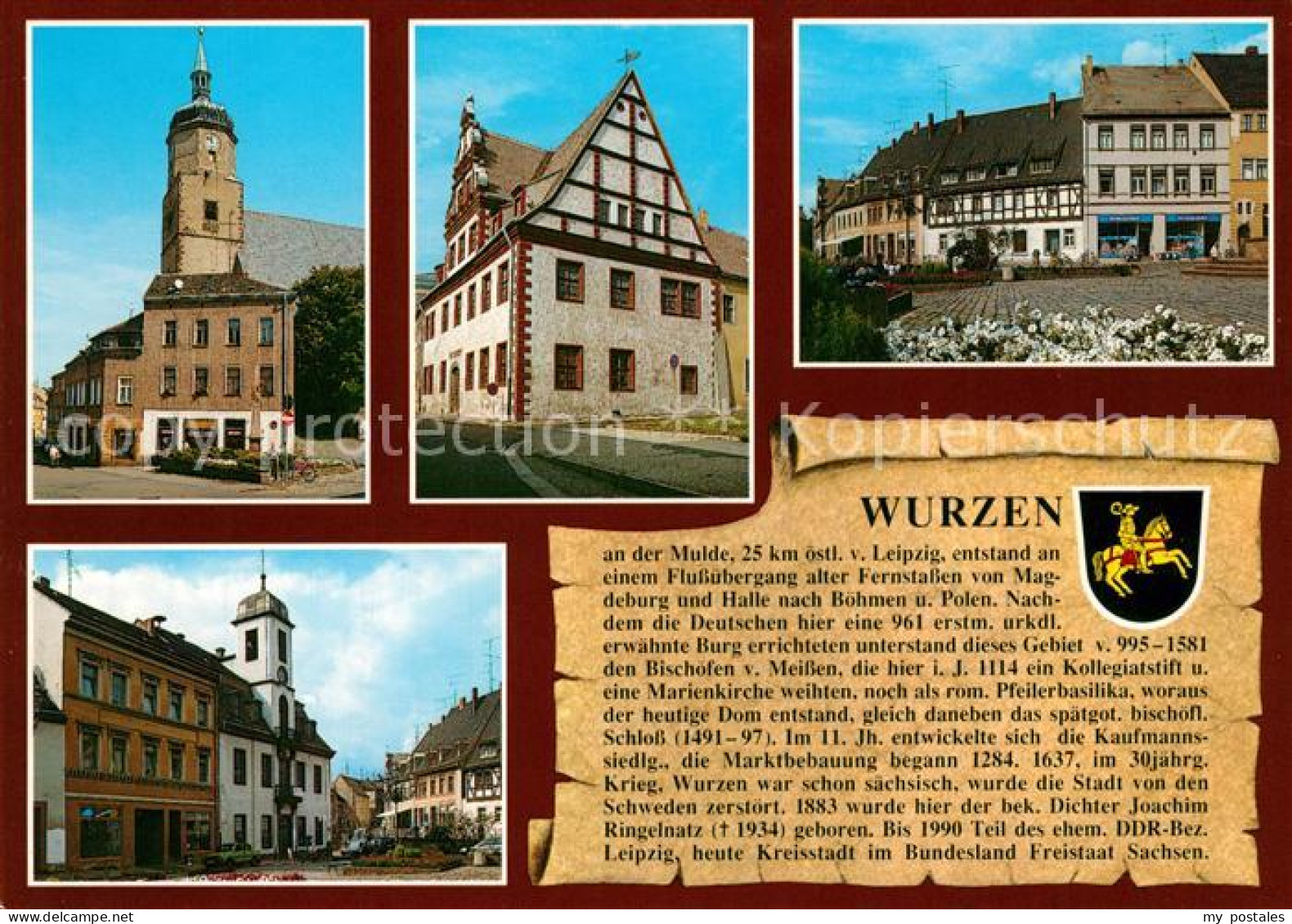 73181493 Wurzen Sachsen Wenceslaikirche Museum Marktplatz Rathaus Wurzen Sachsen - Wurzen