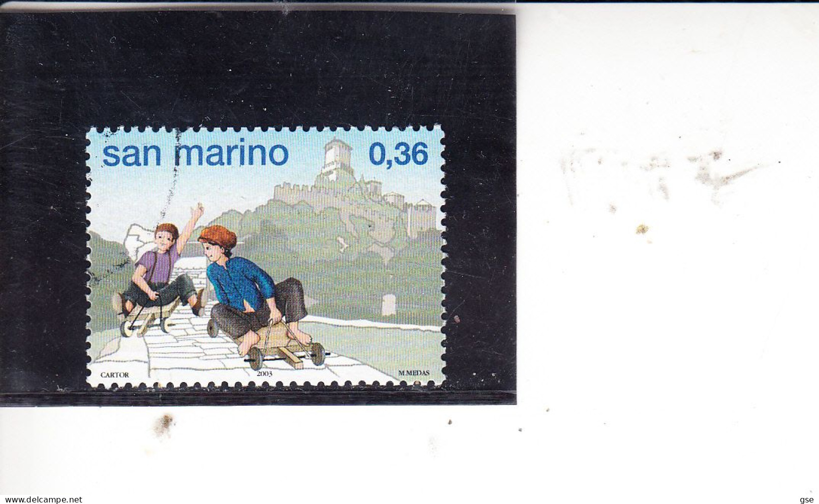 SAN MARINO  2003 - Sassone  1948° - Amarcord - Usados