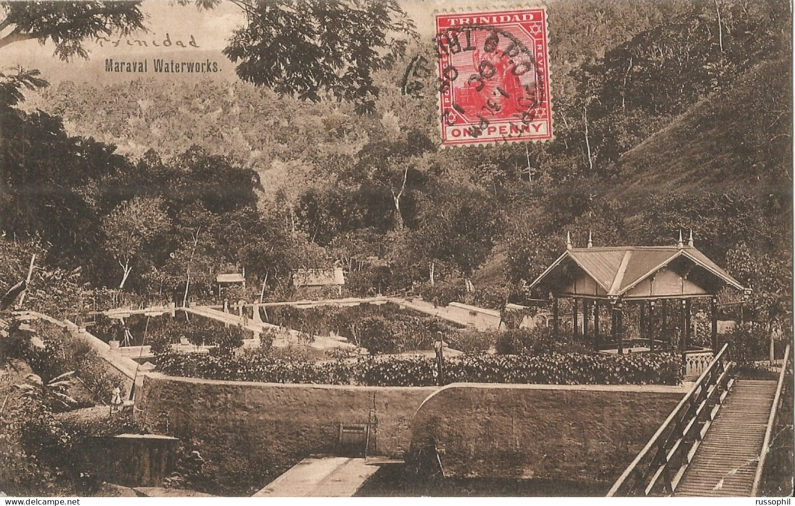 TRINIDAD - MARAVAL WATERWORKS - PUB. GOODWILLE - 1908 - Trinidad