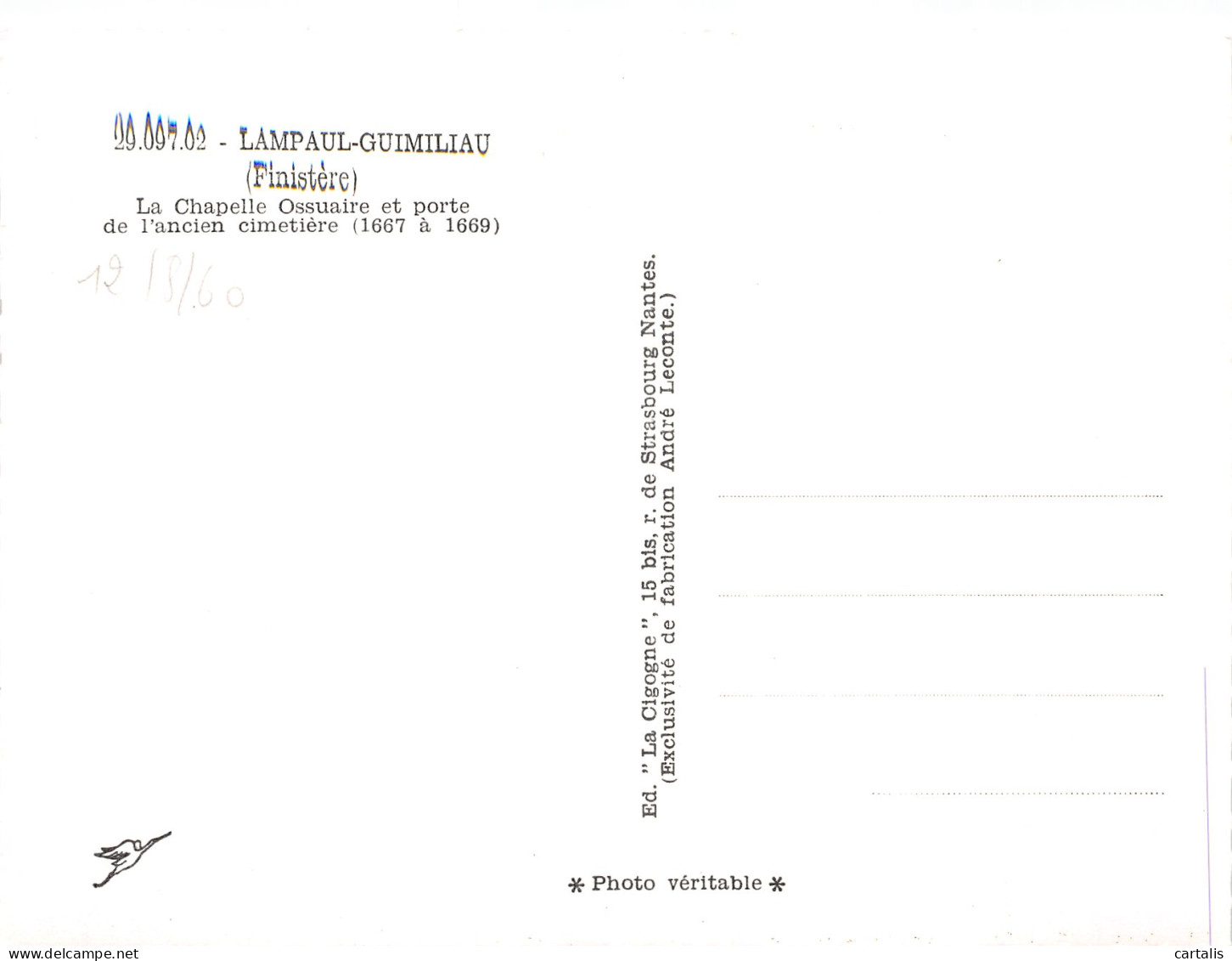 29-LAMPAUL GUIMILIAU-N°3947-C/0077 - Lampaul-Guimiliau