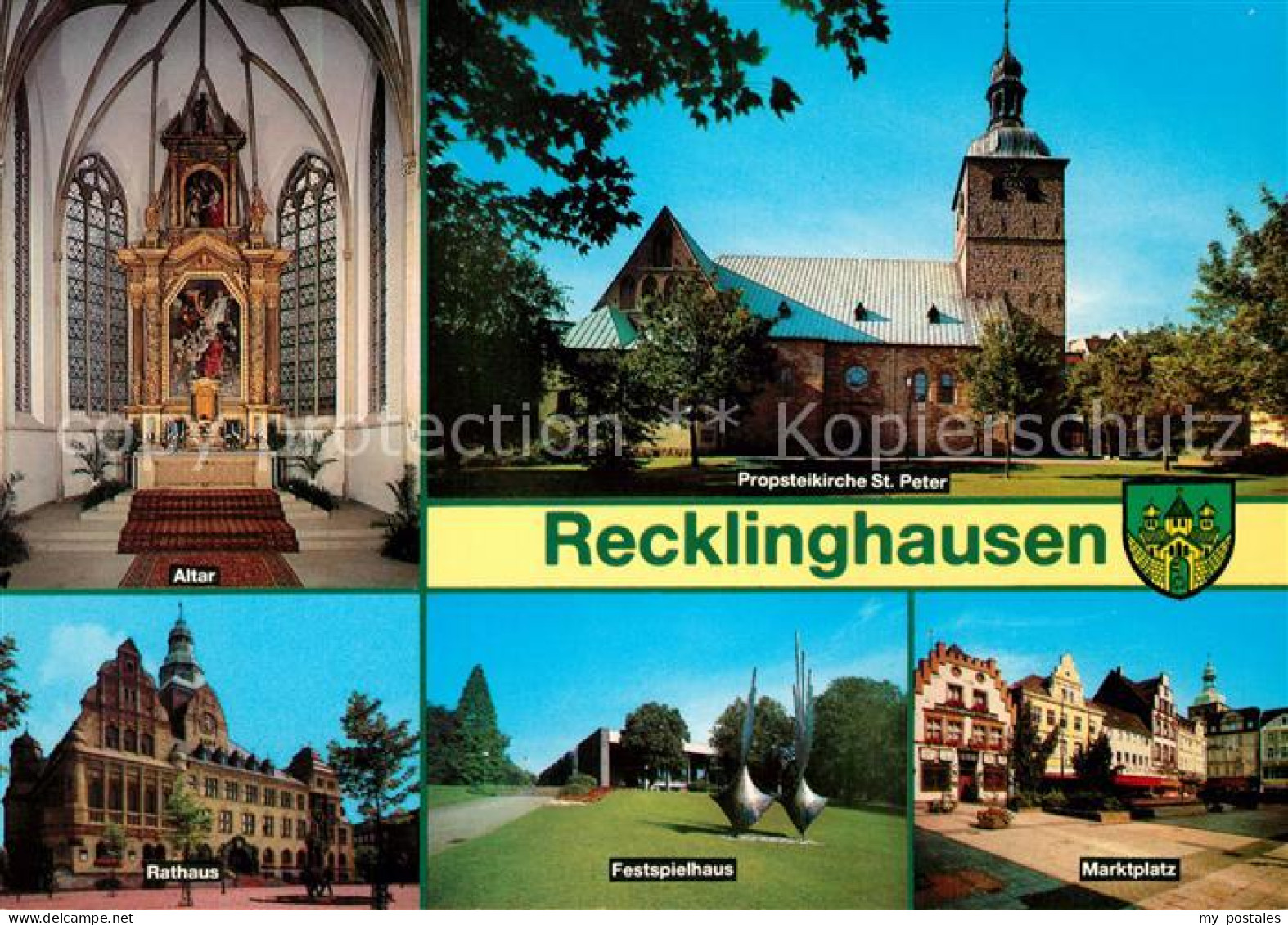 73181232 Recklinghausen Westfalen Altar Propsteikirche Sankt Peter Rathaus Fests - Recklinghausen