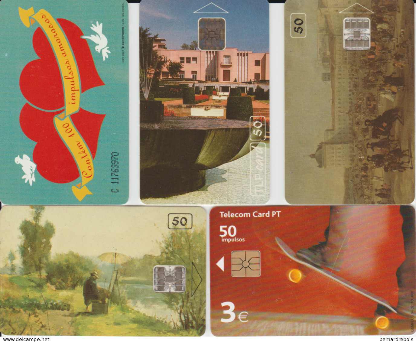 A16 - 5 CARTES DU PORTUGAL Pour 2 € - Portugal