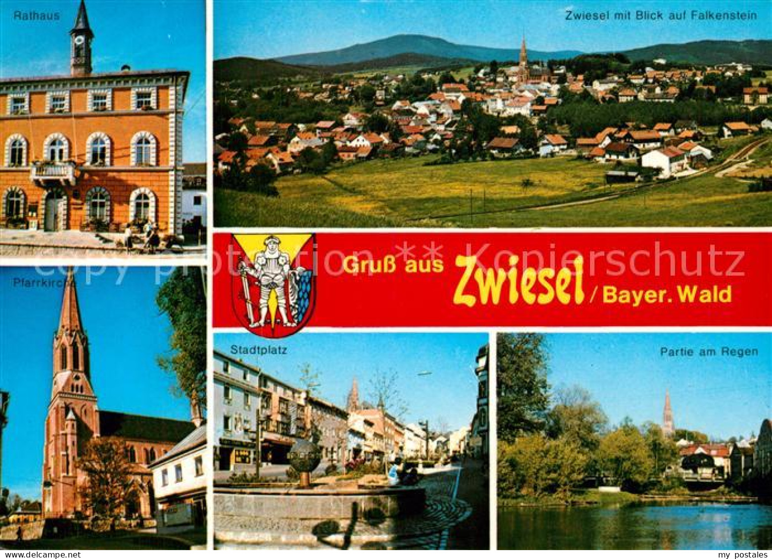 73181143 Zwiesel Niederbayern Falkenstein Regen Rathaus Zwiesel Niederbayern - Zwiesel