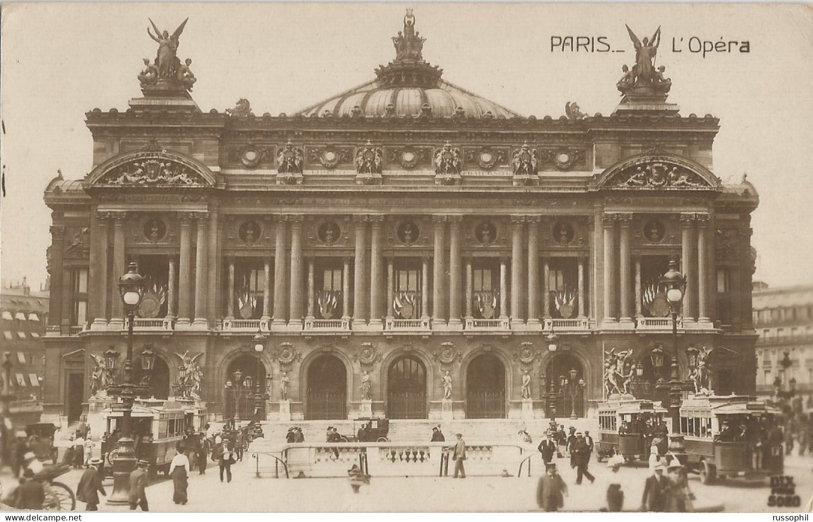 FRANCE - FLIER DEPARTURE PMK "PARIS XVII JEUX OLYMPIQUES" ON FRANKED PC (VIEW OF PARIS) TO DENMARK - 1924 - Estate 1924: Paris