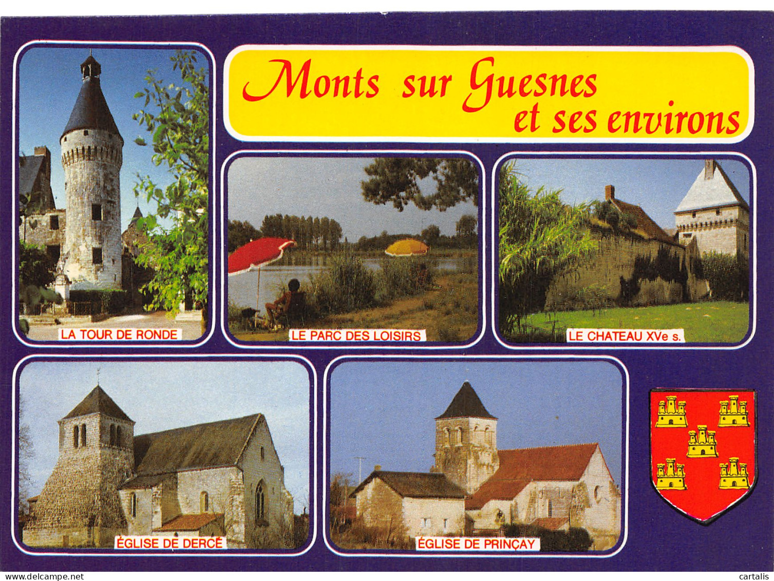 86-MONTS SUR GUESNES-N°4002-B/0385 - Monts Sur Guesnes