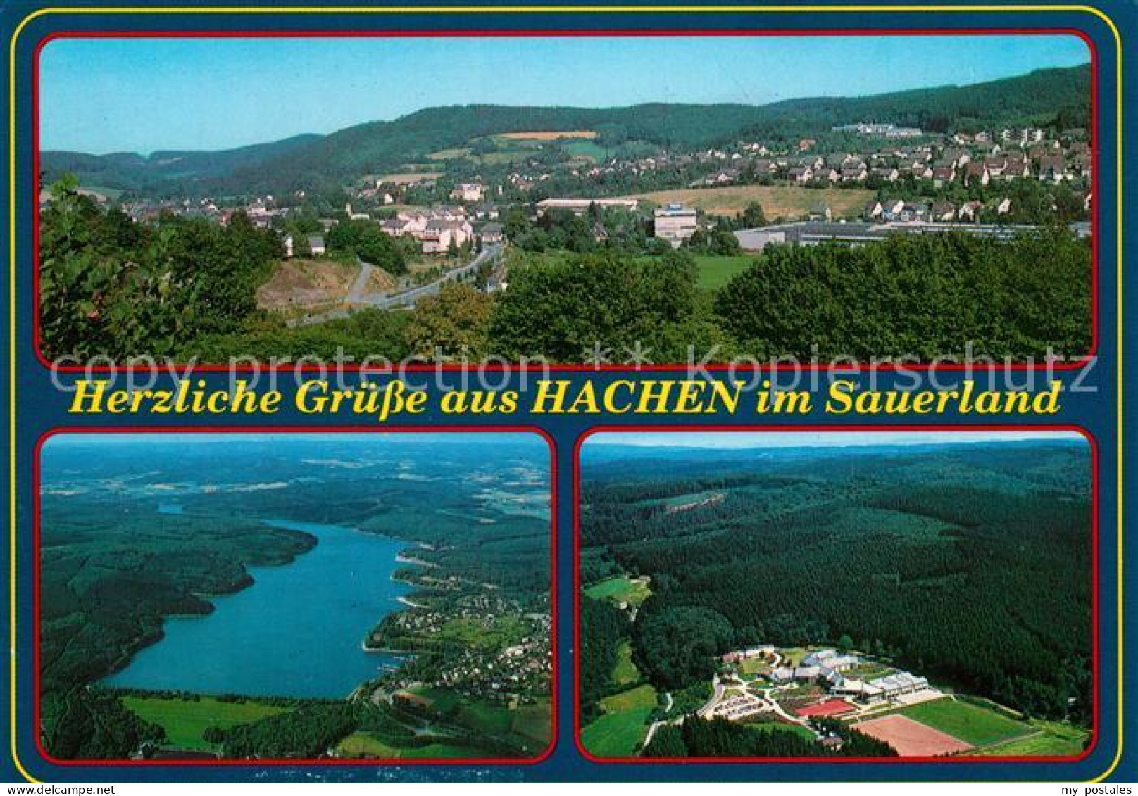 73180998 Hachen Sauerland Panorama Fliegeraufnahmen Hachen Sauerland - Sundern