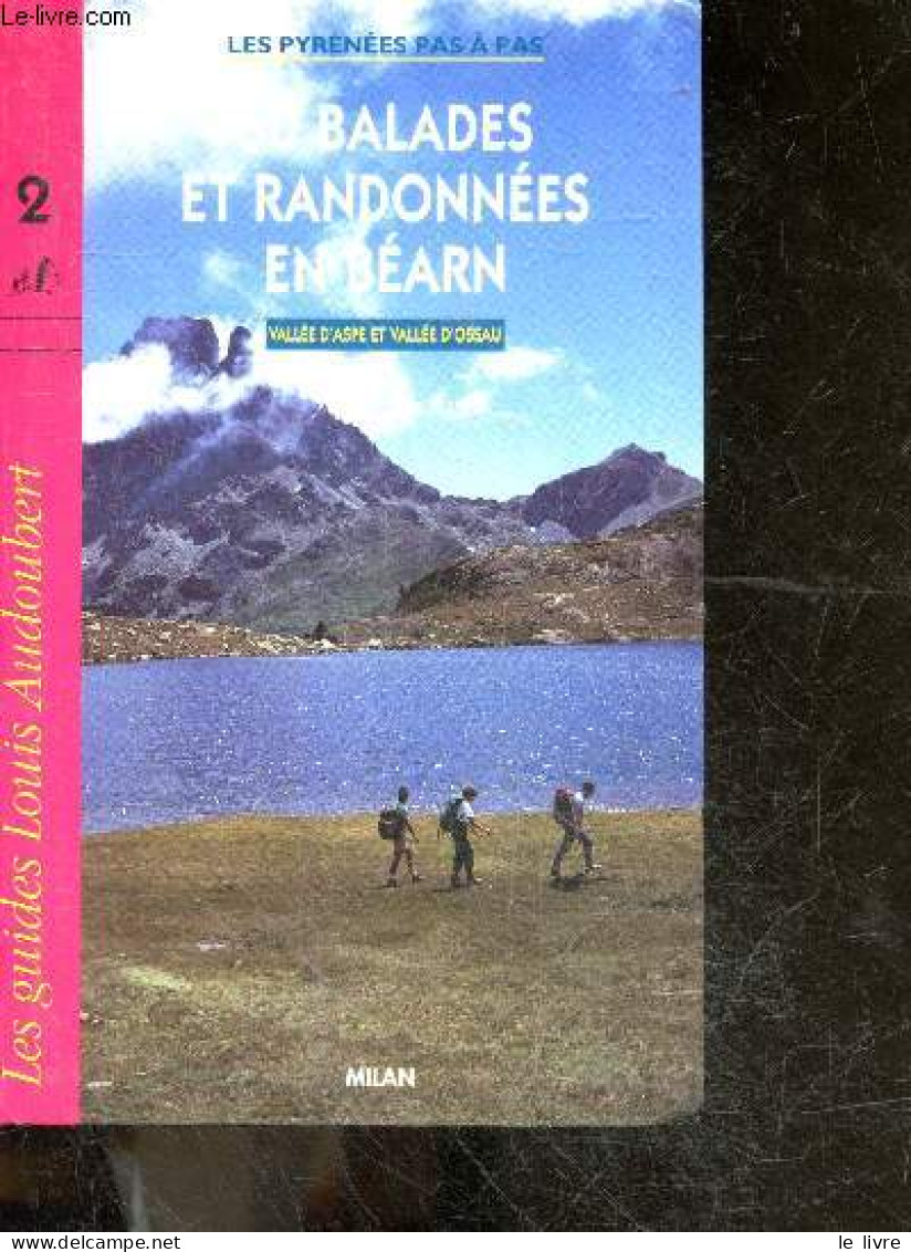 50 Balades Et Randonnées En Béarn : Vallee D'aspe Et Vallee D'ossau - Les Pyrenees Pas A Pas - Les Guides Louis Audebert - Midi-Pyrénées