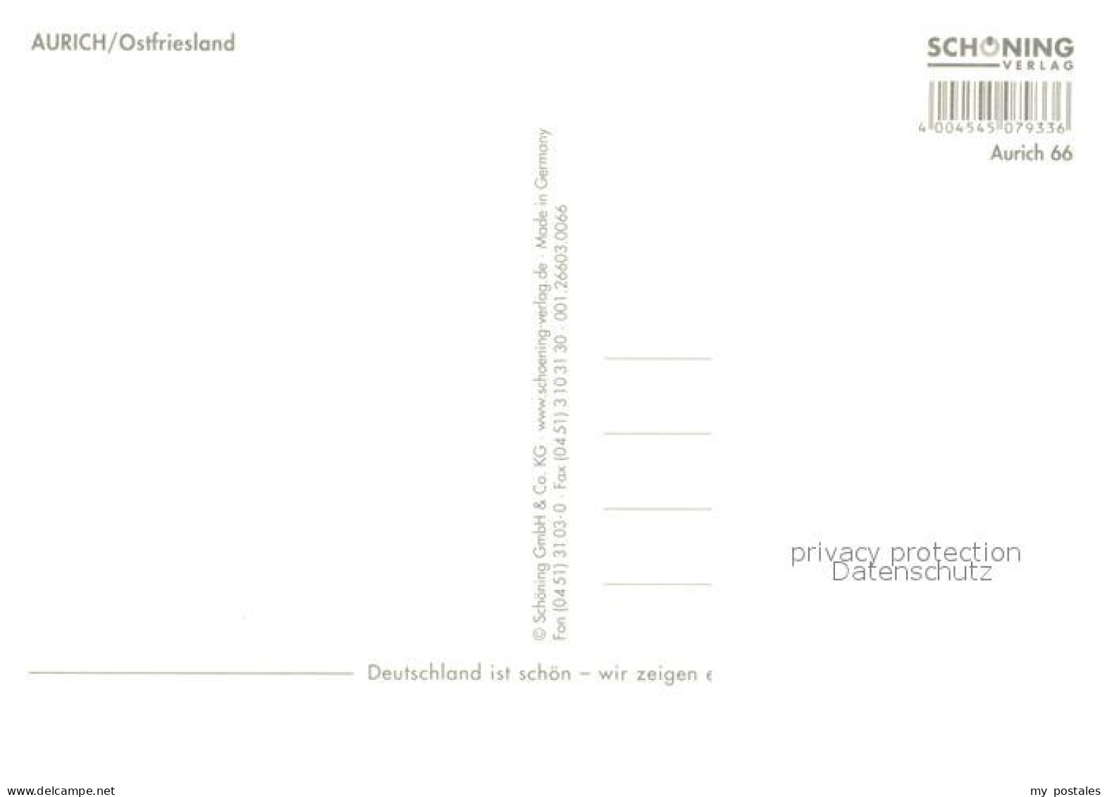 73180736 Aurich Ostfriesland Innenstadt Fussgaengerzone Schloss Pferdeskulpturen - Aurich