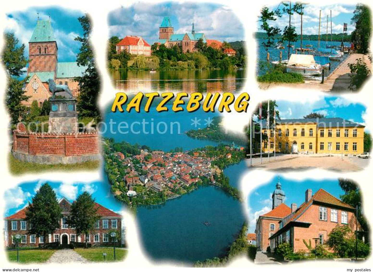 73180734 Ratzeburg Teilansichten Inselstadt Naturpark Lauenburgische Seen Fliege - Ratzeburg