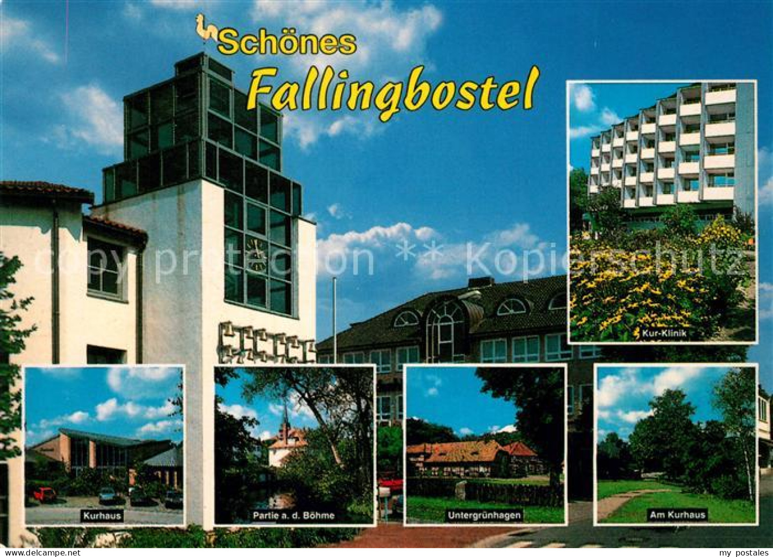 73180563 Fallingbostel Rathaus Kurhaus Boehme Kurklinik Untergruenhagen Fallingb - Fallingbostel