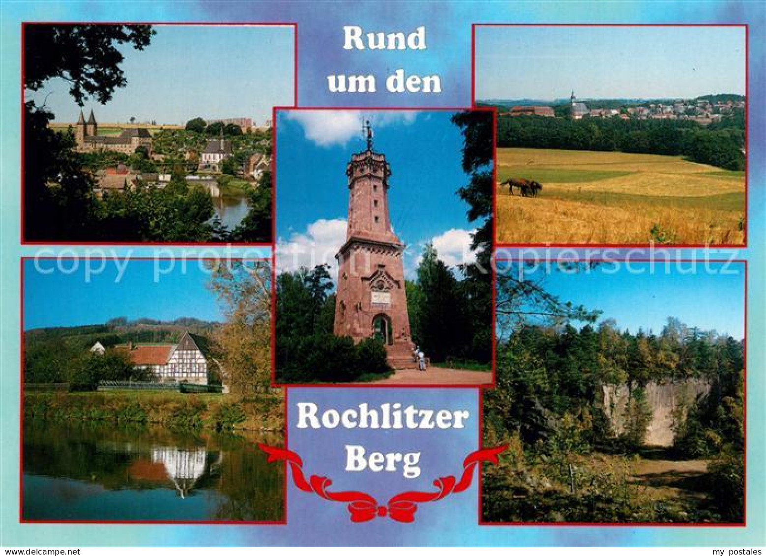 73180498 Rochlitz Sachsen Schloss Petrikirche Aussichtsturm Wechelburg  Rochlitz - Rochlitz