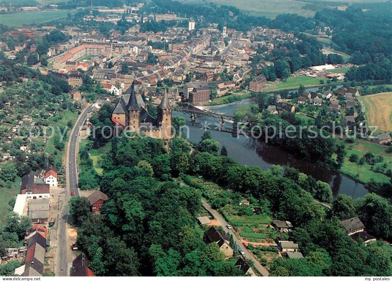 73180488 Rochlitz Sachsen Fliegeraufnahme Schloss  Rochlitz Sachsen - Rochlitz