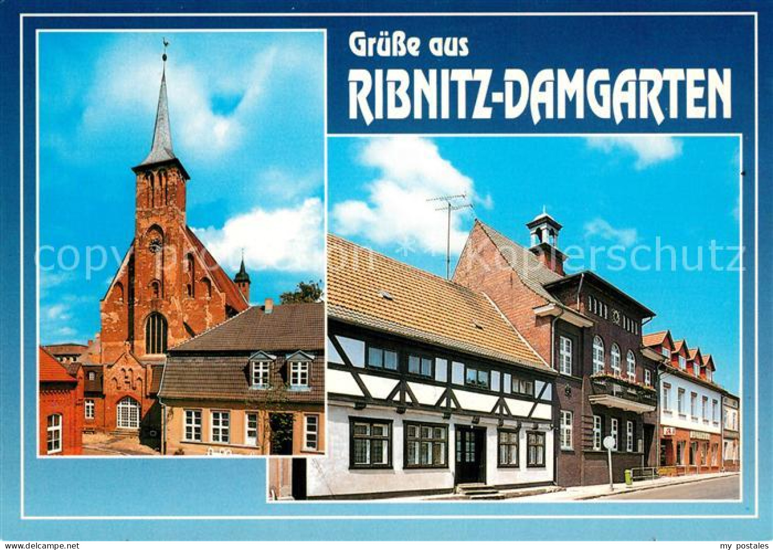 73180471 Ribnitz-Damgarten Ostseebad Klosterkirche Bernsteinmuseum  Ribnitz-Damg - Ribnitz-Damgarten