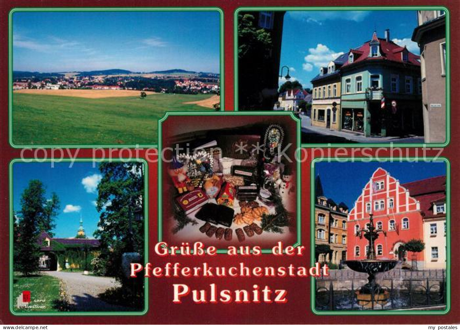 73180423 Pulsnitz Sachsen Schlossklinik Pfefferkuchen Marktansticht Pulsnitz Sac - Pulsnitz