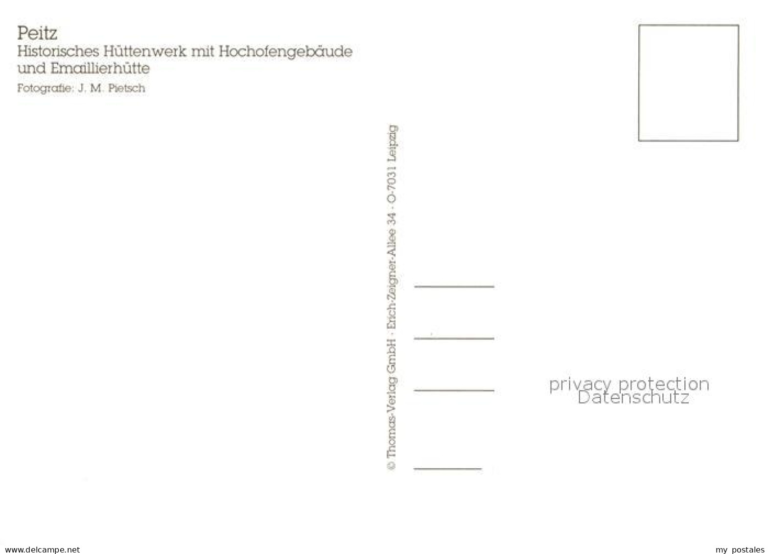 73180362 Peitz Huettenwerk Hochofengebaeude Emaillierhuette Peitz - Peitz