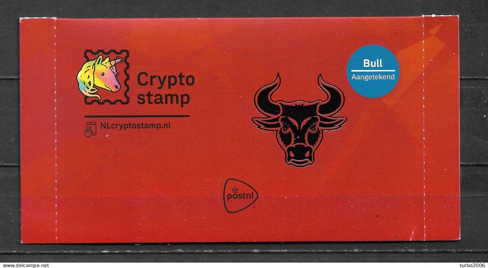Nederland NVPH CR1 Crypto Stamp Bull PostNL 2022 MNH Postfris In Gesloten Verpakking - Nuevos
