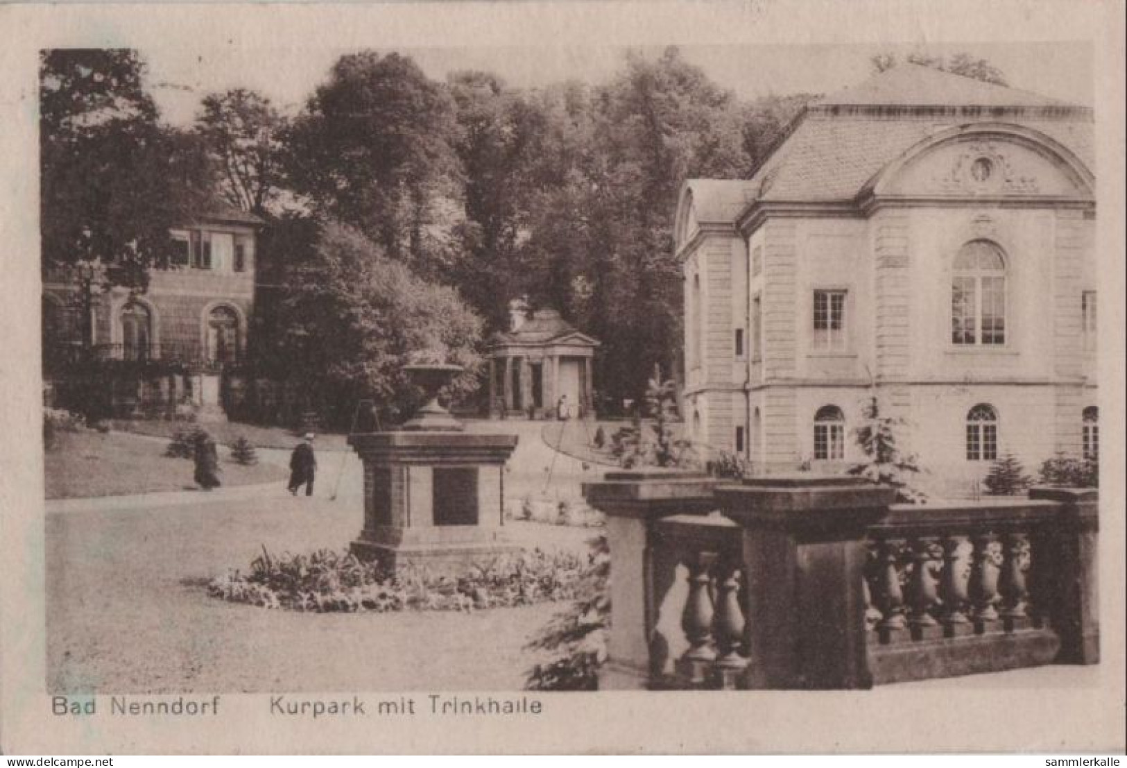 70011 - Bad Nenndorf - Kurpark Mit Trinkhalle - Ca. 1950 - Bad Nenndorf