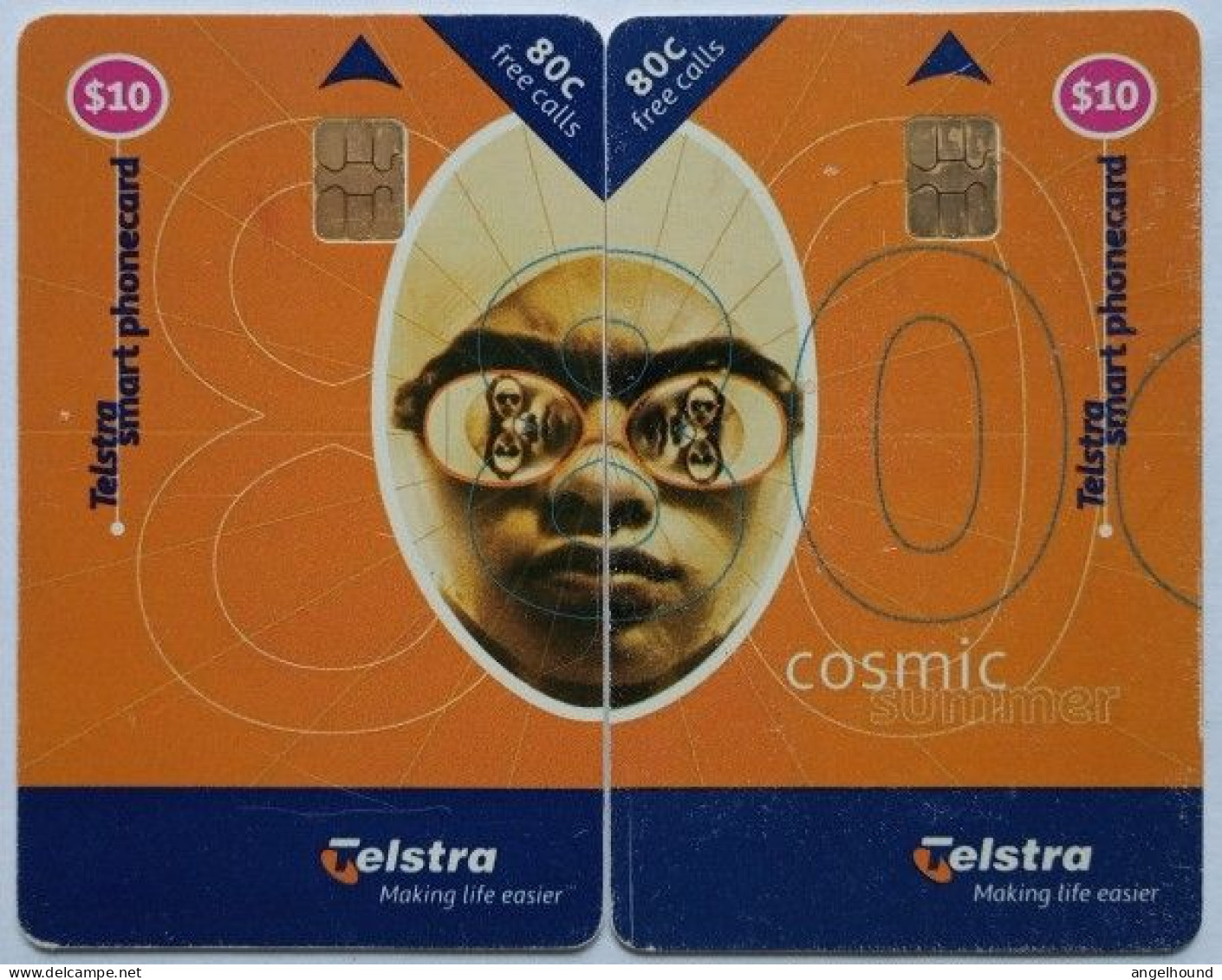 Australia Chip Card - Cosmic Puzzle - Australie