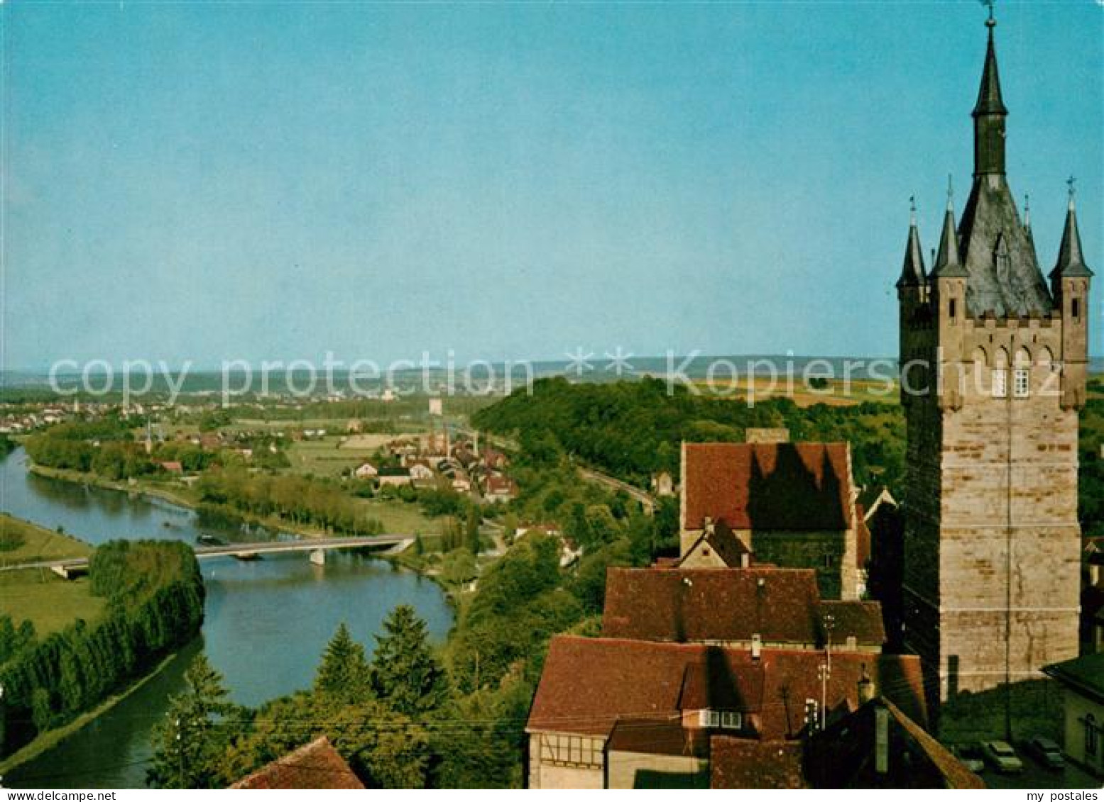 73179908 Wimpfen Bad Blauen Turm Neckarbruecke Wimpfen Bad - Bad Wimpfen