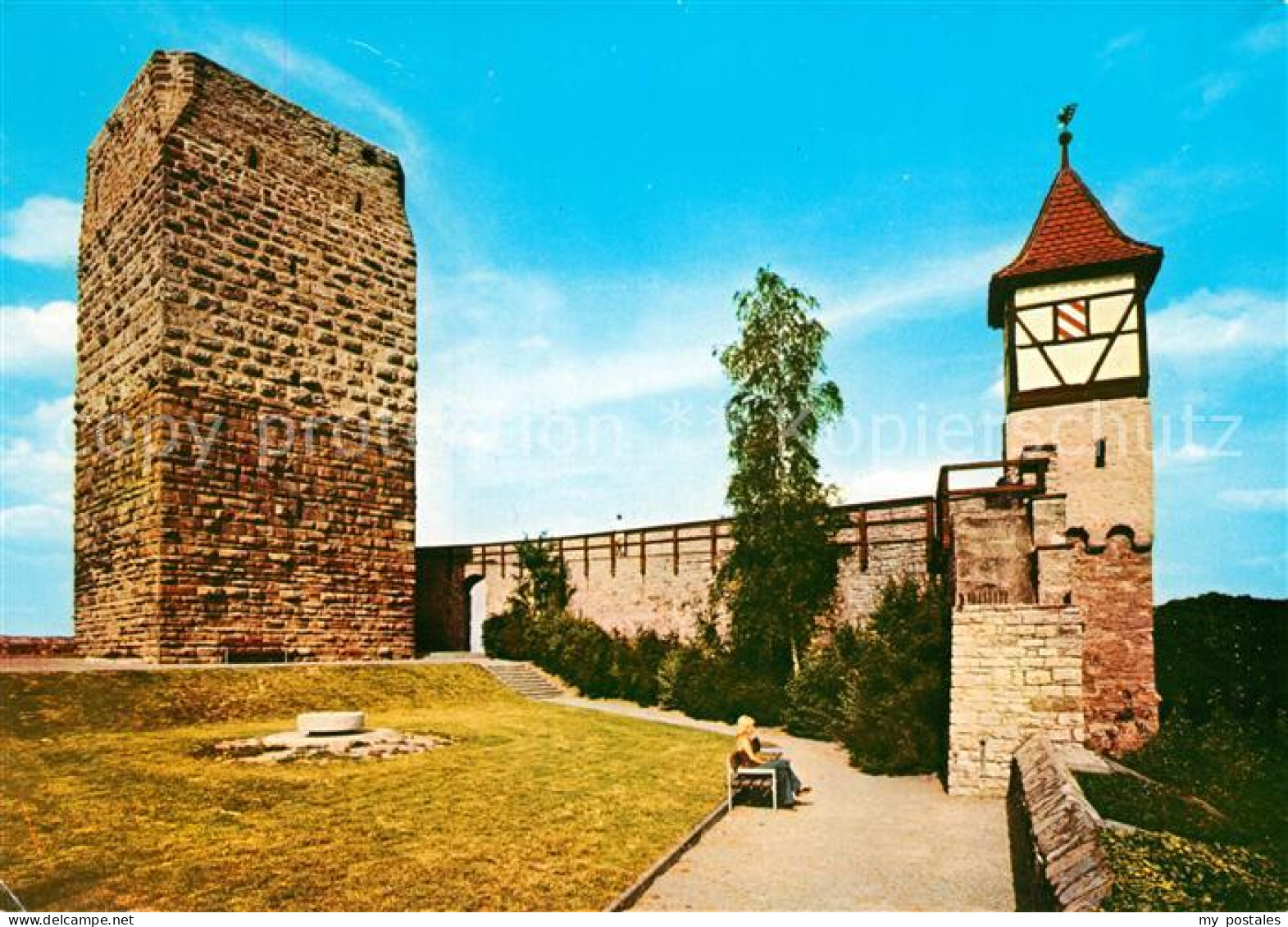 73179893 Bad Wimpfen Roter Turm Nuernberger Tuermchen Bad Wimpfen - Bad Wimpfen