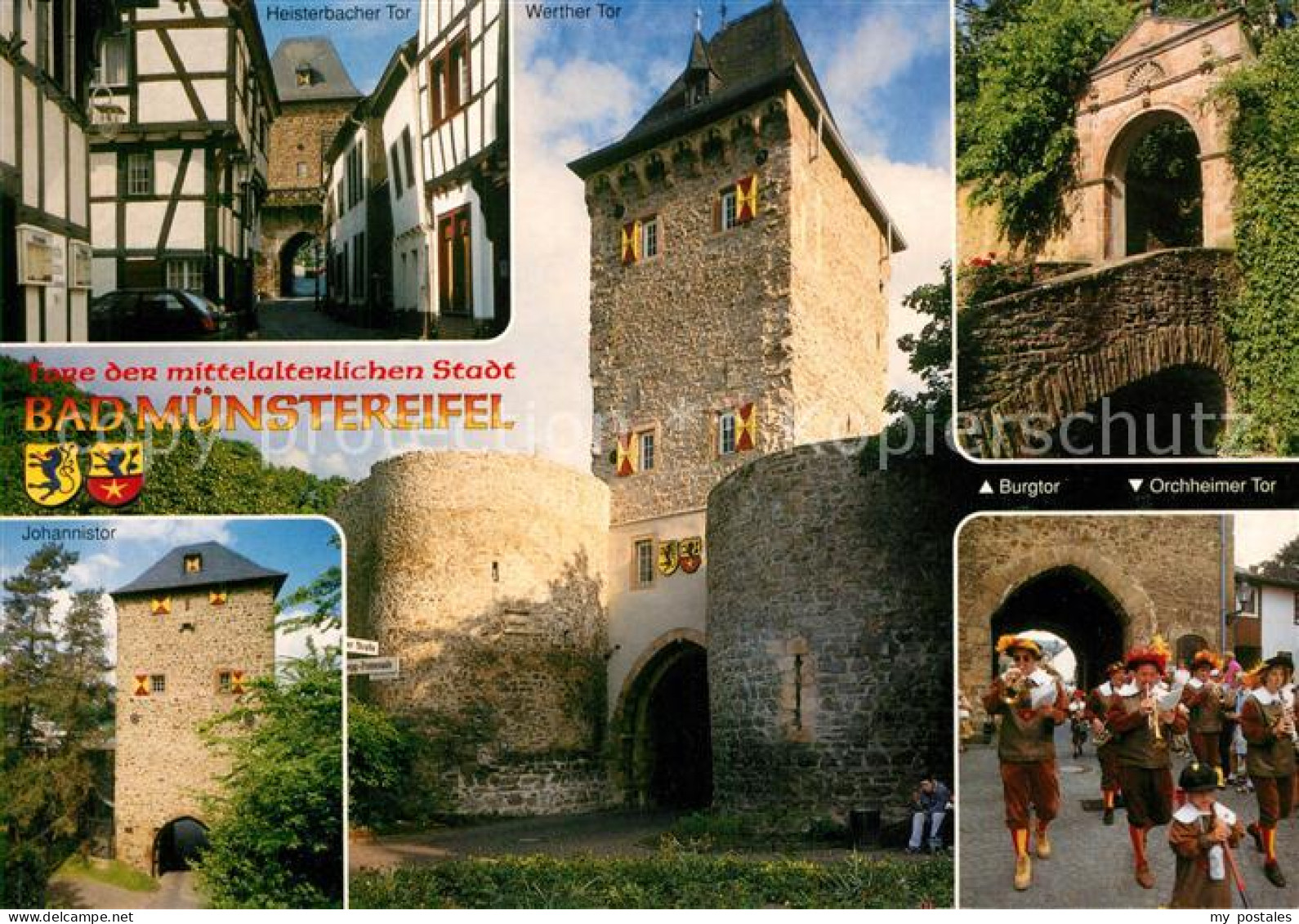 73179485 Bad Muenstereifel Johannistor Heisterbacher Tor Werther Tor Burgtor Orc - Bad Muenstereifel