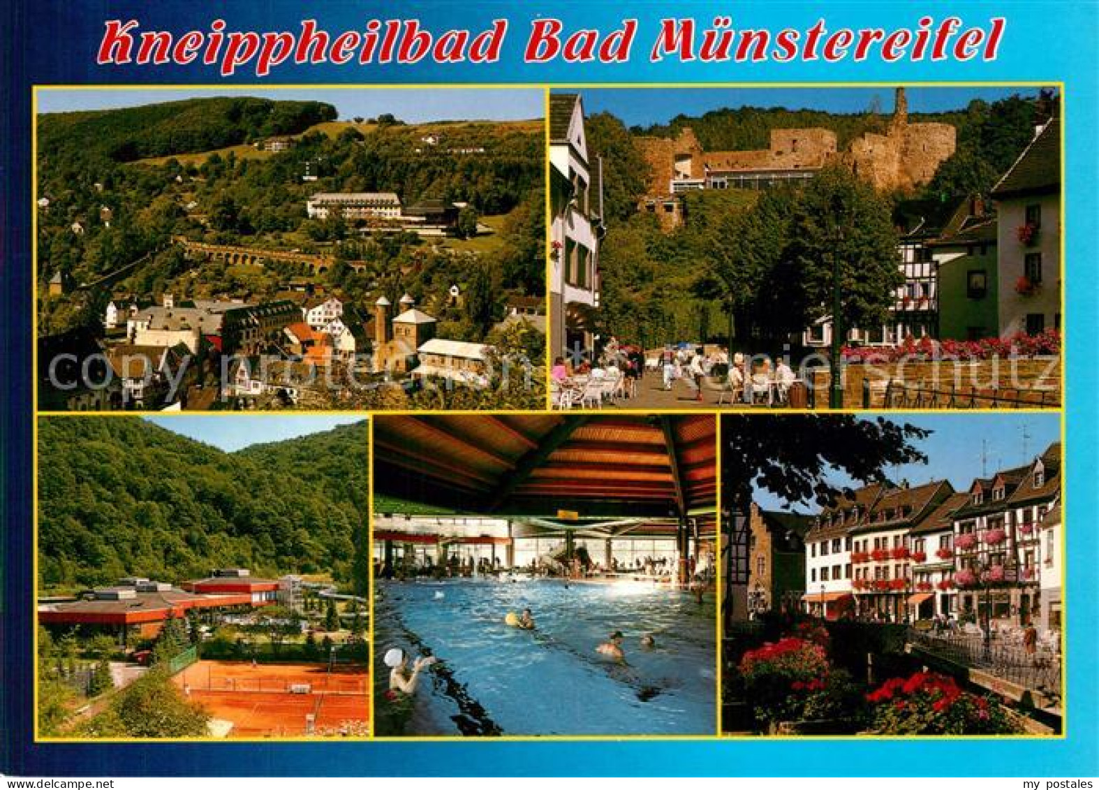 73179481 Bad Muenstereifel Staedtisches Kurhaus Stiftskirche Brg Eifelbad Bad Mu - Bad Muenstereifel