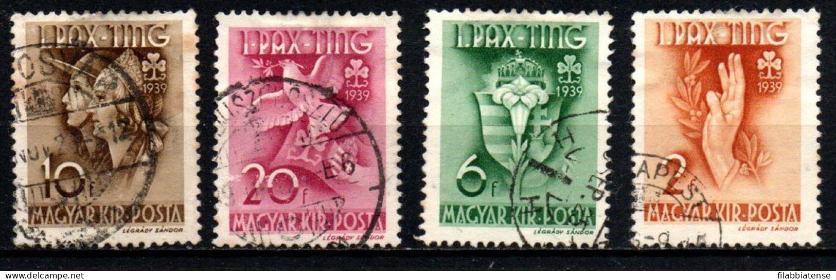 1939 - Ungheria 538/41 Festa Degli Scout Femminili   ------ - Used Stamps