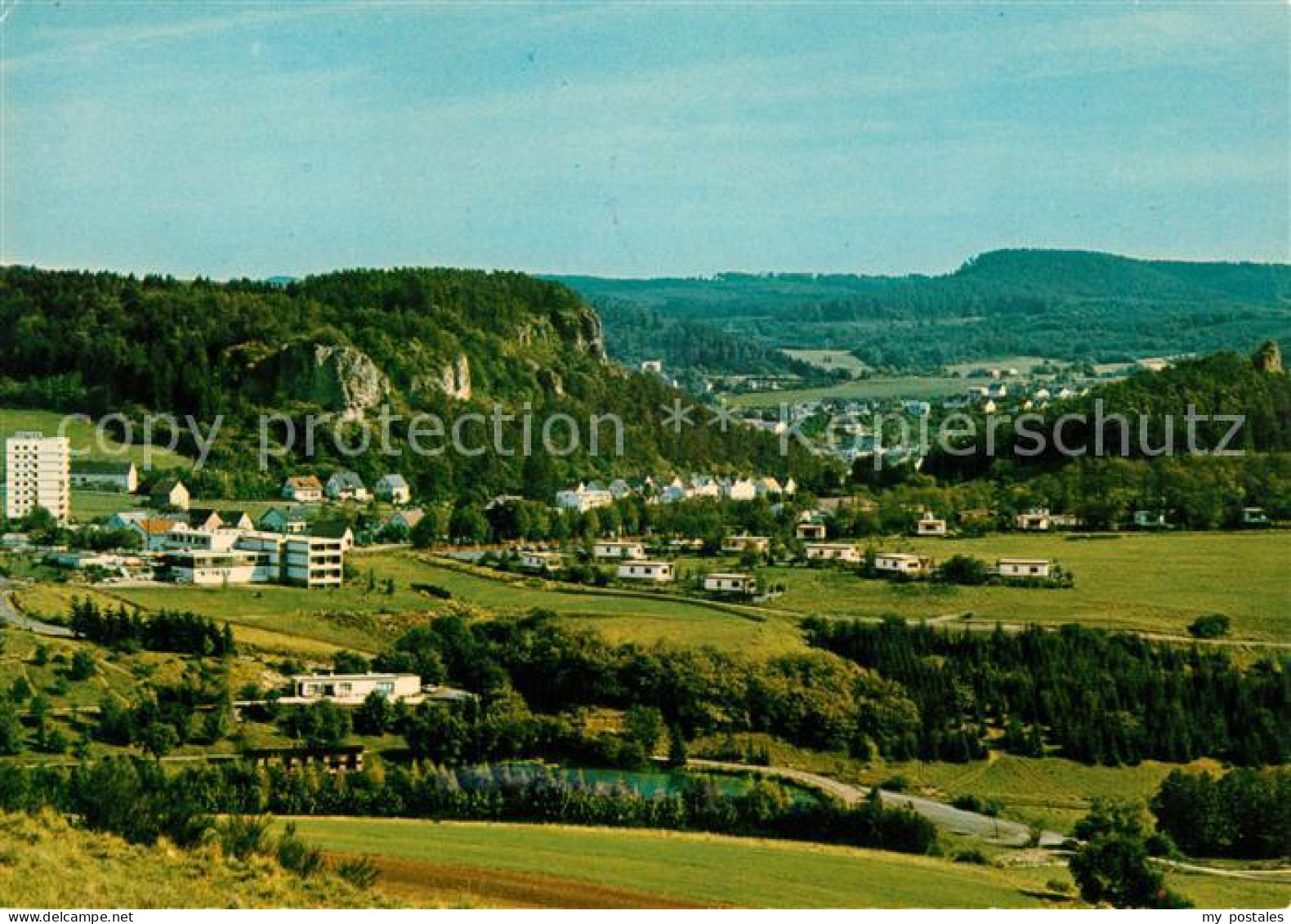 73179351 Gerolstein Panorama Munterley Auberg Stausee Bungalows Gerolstein - Gerolstein