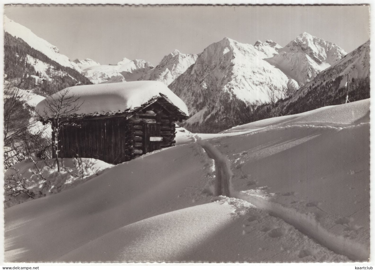 Klosters (Graubünden) 1250 M Mit Silvrettagruppe - (Suisse/Schweiz) - 1960 - Klosters