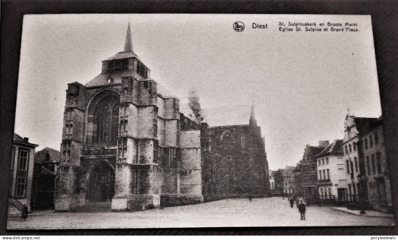 DIEST -  St Sulpitius  En Grote Markt  - Eglise St Sulpice Et Grand Place - Diest