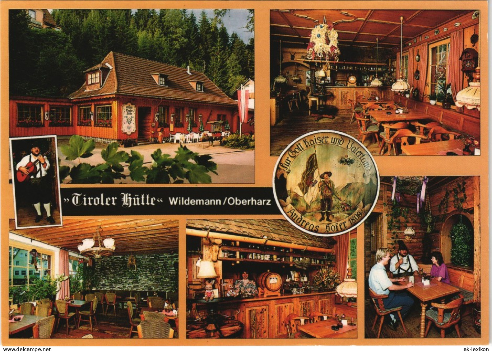 Wildemann (Innerstetal) Restaurant TIROLER HÜTTE, Mehrbildkarte 1980 - Wildemann