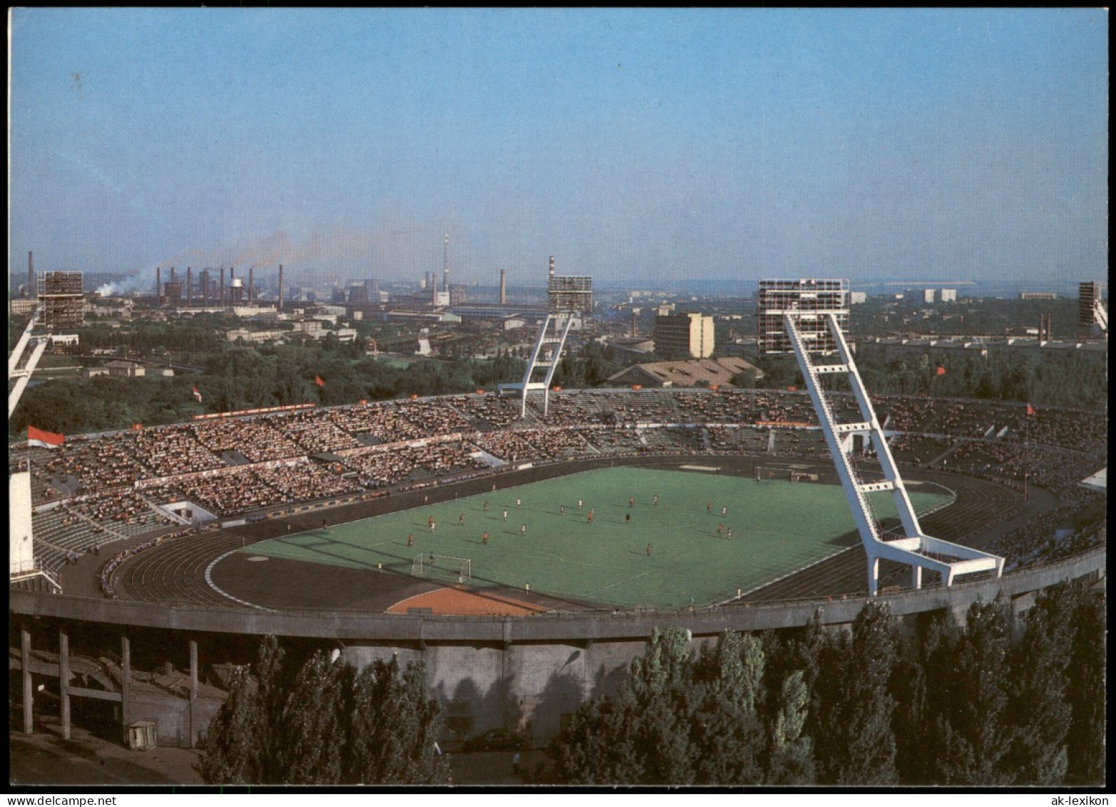 Postcard Donezk Stadion 1985 - Ukraine