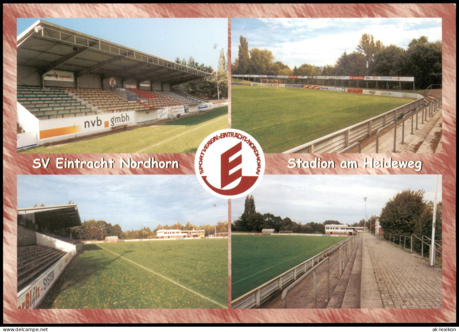 Ansichtskarte Nordhorn Stadion Am Heideweg - 4 Bild 2004 - Nordhorn