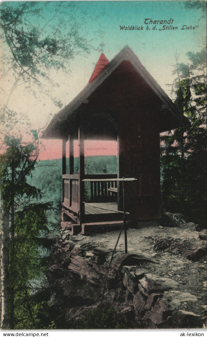Ansichtskarte Tharandt Waldblick B. D. Stillen Sieben 1911/0000 - Tharandt