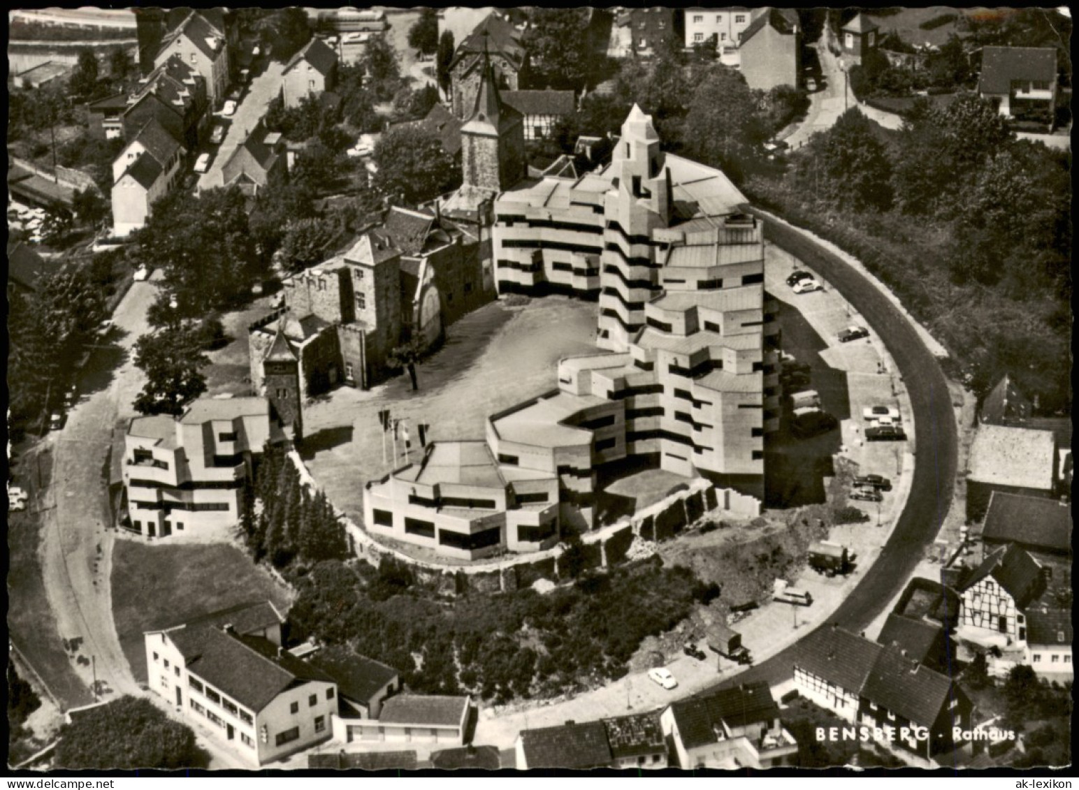 Ansichtskarte Bensberg-Bergisch Gladbach Luftbild Luftaufnahme 1968 - Bergisch Gladbach