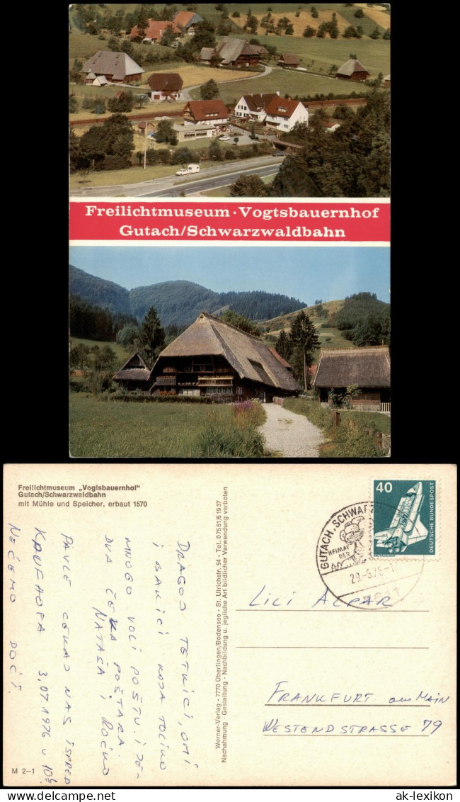 Gutach (Schwarzwaldbahn) Schwarzwälder Freilichtmuseum Vogtsbauernhof 1976 - Gutach (Schwarzwaldbahn)