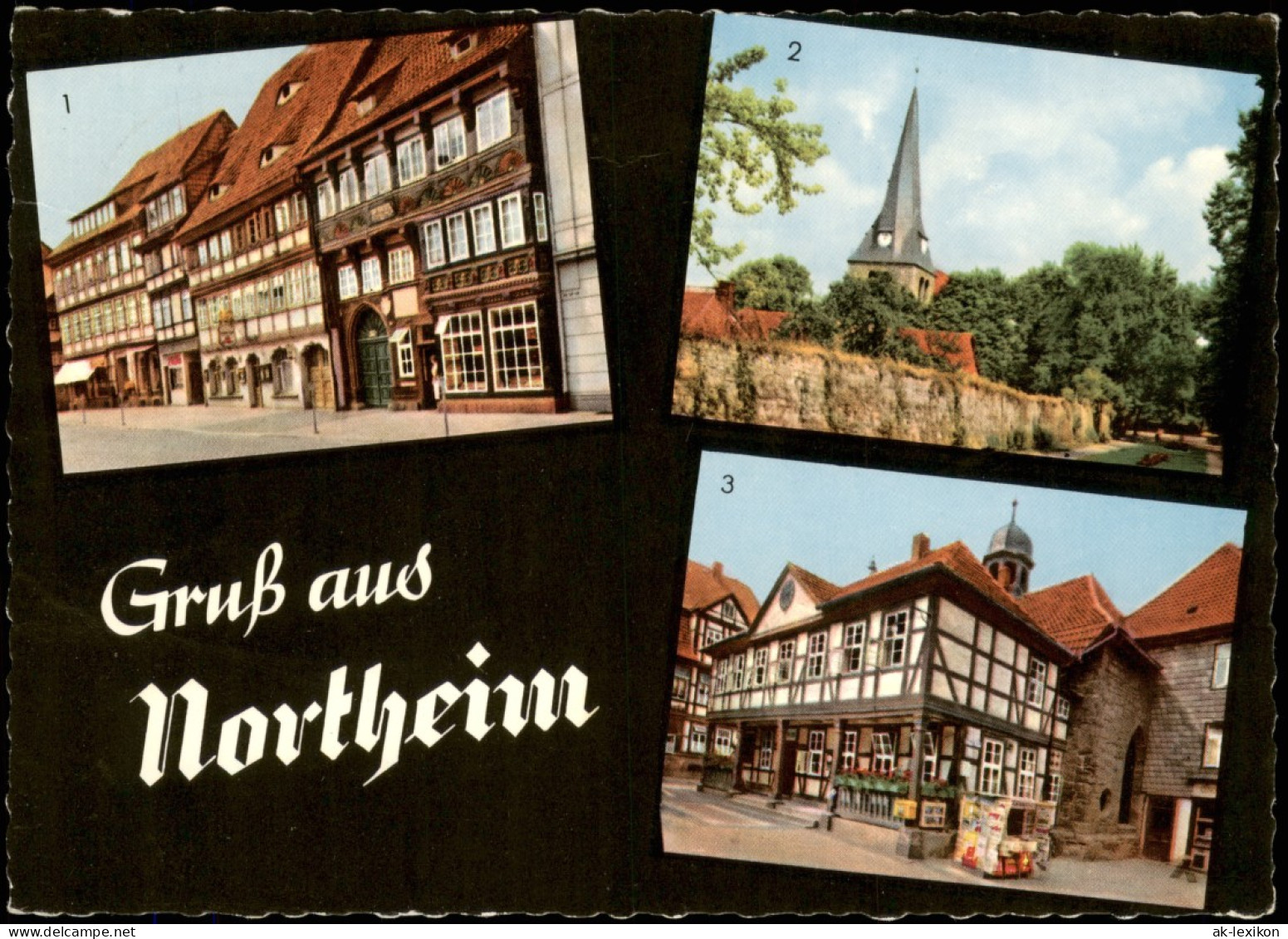 Northeim Ortsansichten Mehrbild-AK Mit Marktplatz, Fachwerkhäuser Uvm. 1965 - Northeim